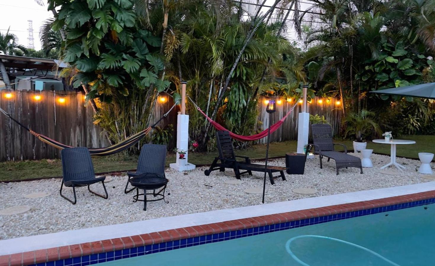 Pool House Resort Heated Swimming Pool Family Getaway Cutler Bay Extérieur photo