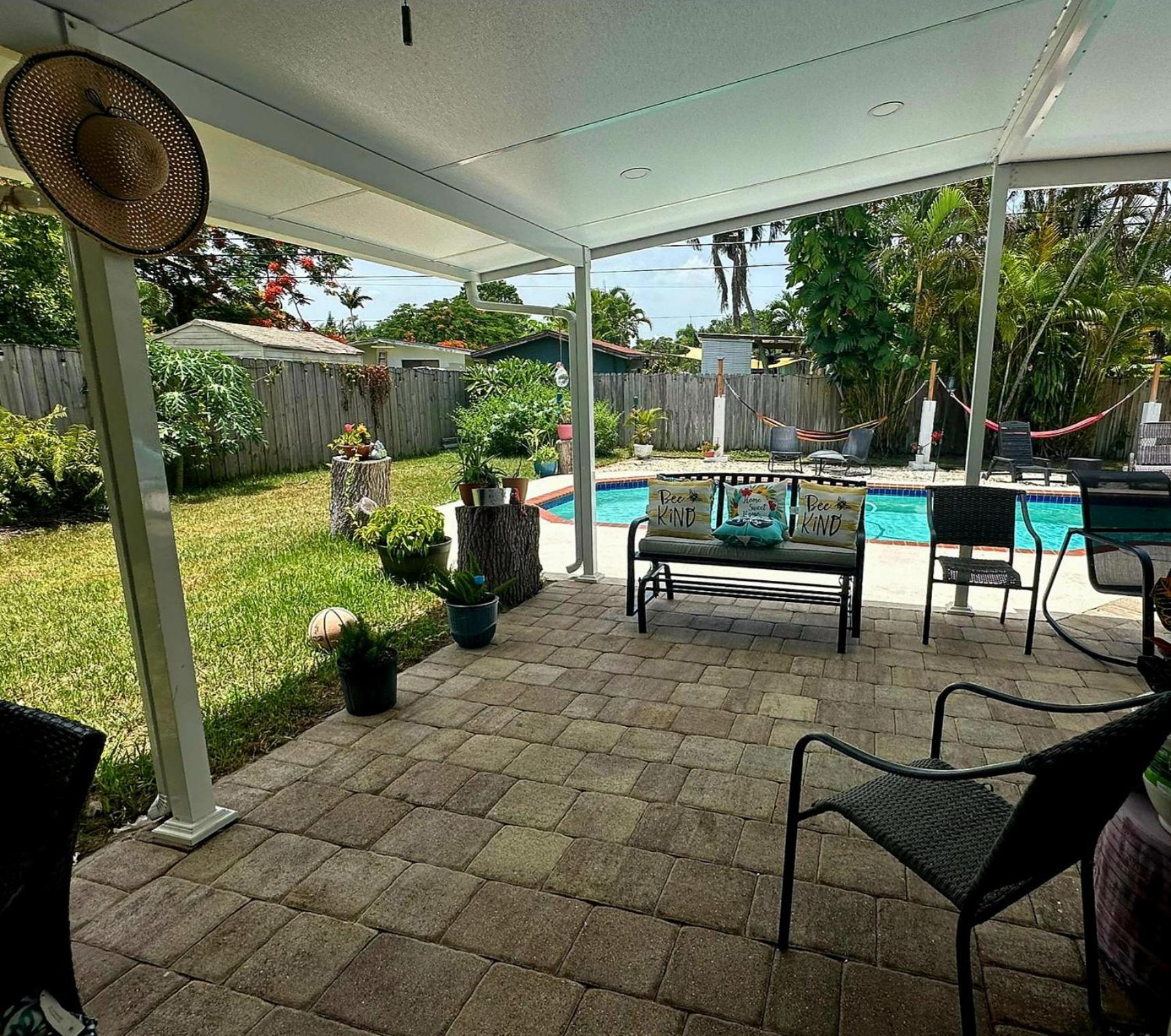 Pool House Resort Heated Swimming Pool Family Getaway Cutler Bay Extérieur photo
