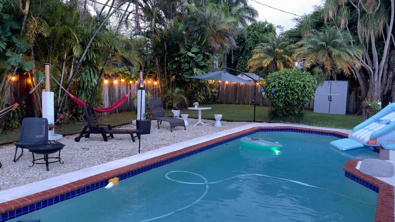 Pool House Resort Heated Swimming Pool Family Getaway Cutler Bay Extérieur photo